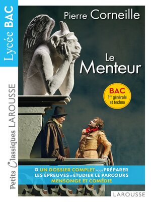 cover image of PCL BAC--Le Menteur